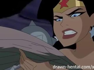 Justice league hentaý - two chicks for batman peter